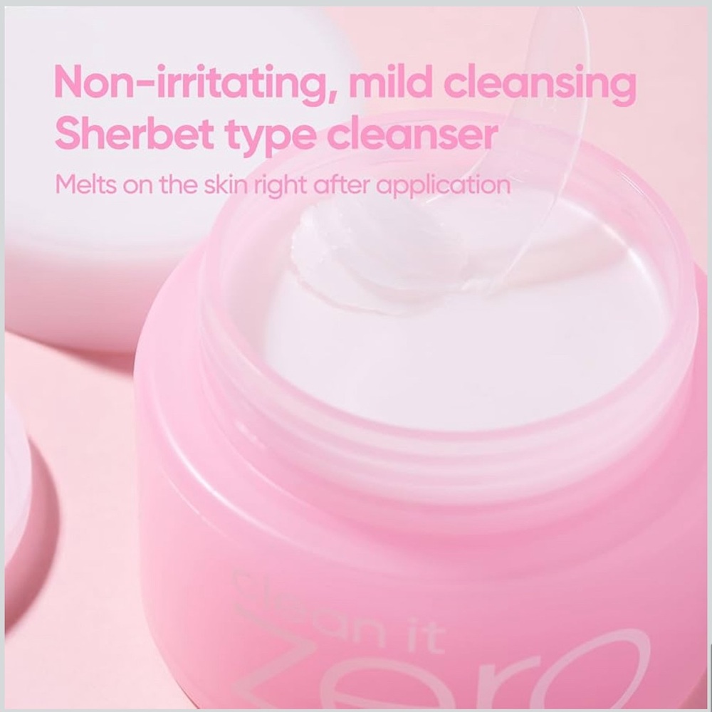 Korean Face Wash~ Clean It Zero Original Cleansing Balm Acerola+ ~ 2 Containers - Picture 9 of 9